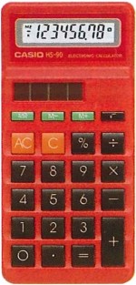 casio HS-90 (RD)
